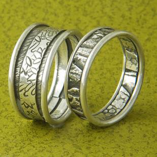 Fused Sterling Ring